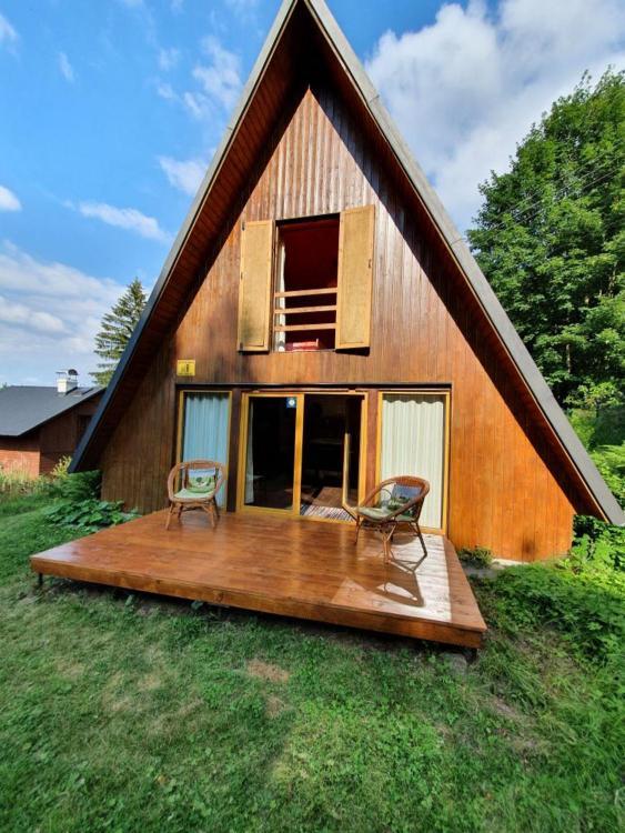 Chata Pod Tolstejnem Villa Jiřetín pod Jedlovou Esterno foto