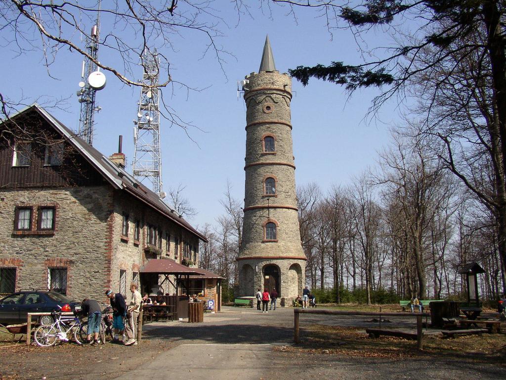 Chata Pod Tolstejnem Villa Jiřetín pod Jedlovou Esterno foto